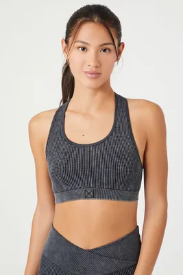 Women's Seamless Racerback Sports Bra Black