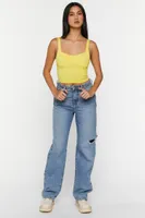 Women's Cropped Bustier Top