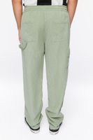 Men Ribbed Drawstring Pants