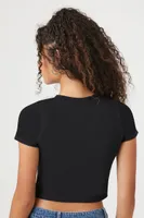 Women's Seamless Cropped T-Shirt