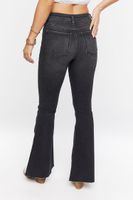 Women's Mid-Rise Flare Jeans in Washed Black, 29