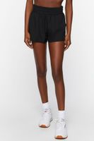 Women's Active Windbreaker Shorts in Black Small