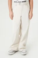 Girls Wide-Leg Utility Pants (Kids) 13/14