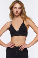 Women's Cropped Rib-Knit Cami