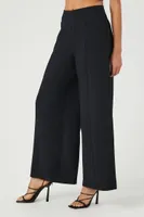 Women's Wide-Leg Crepe Pants