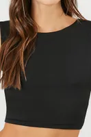 Women's Strappy Cutout Crop Top