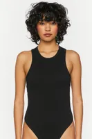 Women's Heathered Sleeveless Bodysuit Small