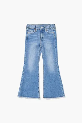 Girls Recycled Cotton Jeans (Kids) in Medium Denim, 5/6