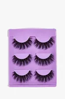 Purplicious False Lashes