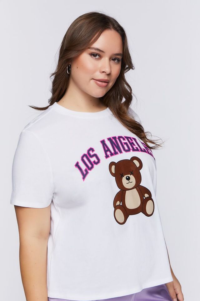 Lids Los Angeles Angels Tiny Turnip Women's Base Stripe T-Shirt