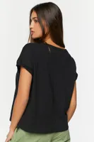 Women's Boxy Short-Sleeve T-Shirt Medium