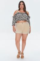 Women's Corduroy High-Rise Shorts