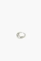 Women's CZ Cocktail Ring in Silver, 6