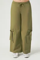 Women's Twill High-Rise Utility Pants