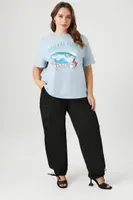 Women's Niagara Falls Graphic T-Shirt in Blue, 3X