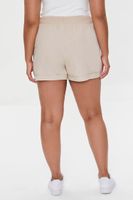 Women's Drawstring Paperbag Shorts