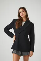 Women's Double-Breasted Peak Lapel Blazer