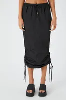 Women's Cargo Midi Skirt