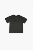 Kids EST84 Graphic T-Shirt (Girls + Boys) in Black, 11/12