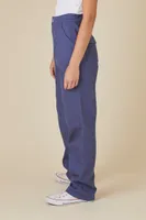 Women's Straight-Leg Uniform Pants in Navy Small