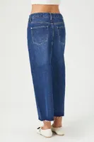 Women's Split-Front Denim Maxi Skirt Medium Denim,