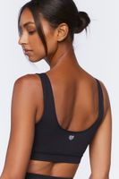 Women's Zip-Up Longline Sports Bra XS