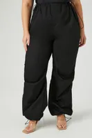 Women's Poplin Cargo Pants 2X