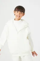 Girls Faux Fur-Trim Hoodie (Kids)