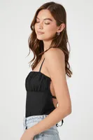 Women's Strappy Tie-Back Bodysuit