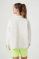 Women's Active Quilted Zip-Up Jacket in Birch Medium