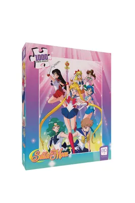 Sailor Moon: Sailor Guardians 1000 Piece Puzzle in Pink