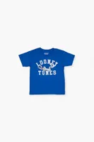 Kids Looney Tunes T-Shirt (Girls + Boys) in Blue, 13/14