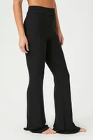 Women's Flare Pajama Pants in Black Small