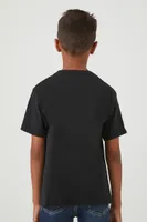 Kids Sublime Graphic T-Shirt (Girls + Boys) in Black, 13/14