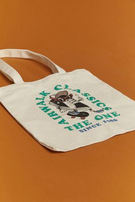 Women Airwalk Classics Graphic Tote Bag in Natural