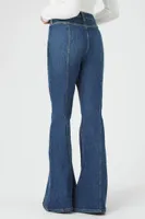 Women's Flare High-Rise Jeans Denim,