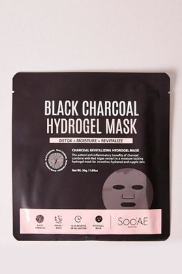 SooAE Black Charcoal Hydrogel Mask