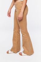 Women's Corduroy Flare Pants Toast