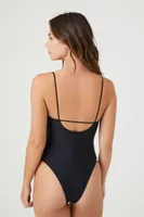 Women's Cutout One-Piece Swimsuit