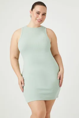 Women's Sleeveless Cutout Mini Dress 1X