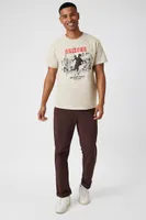 Men Arizona Desert Club Graphic Tee in Taupe Medium