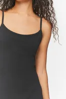 Women's Cami A-Line Mini Dress in Black Medium