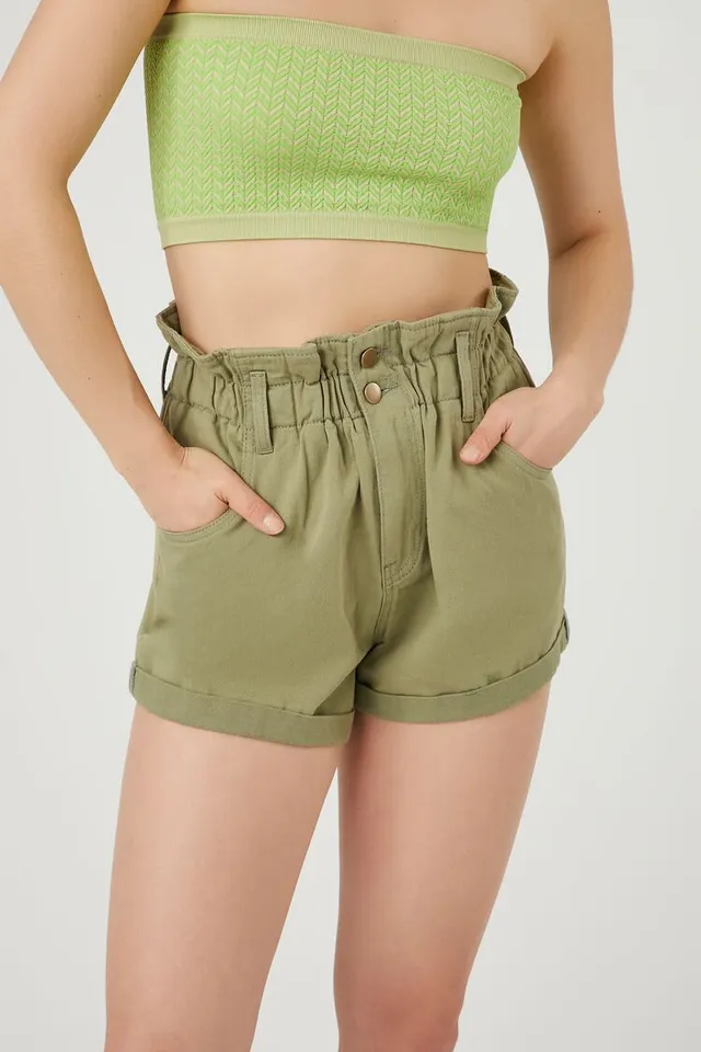 Lucky Brand Women's Paperbag-Waist Shorts - Macy's