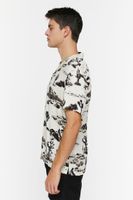 Men Desert Landscape Graphic Shirt in Cream/Black, XXL