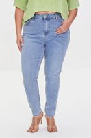 Women's High-Rise Skinny Jeans in Light Denim, 12