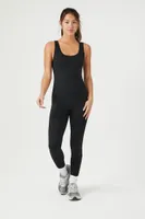 Women's Active Cutout Tank Jumpsuit in Black Small