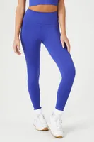 Women's Active Seamless Leggings in Blue Jewel Small