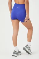 Women's Active Seamless Biker Shorts in Blue Jewel Small