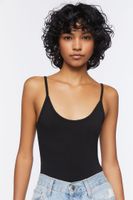 Women's Cotton-Blend Cami Bodysuit Small