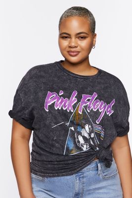 Women's Pink Floyd Graphic T-Shirt in Grey, 2X